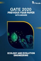 GATE 2020 Ecology And Evolution Previous Year Paper With Answer GATE 2020 Ecology And Evolution Previous Year Paper With Answer